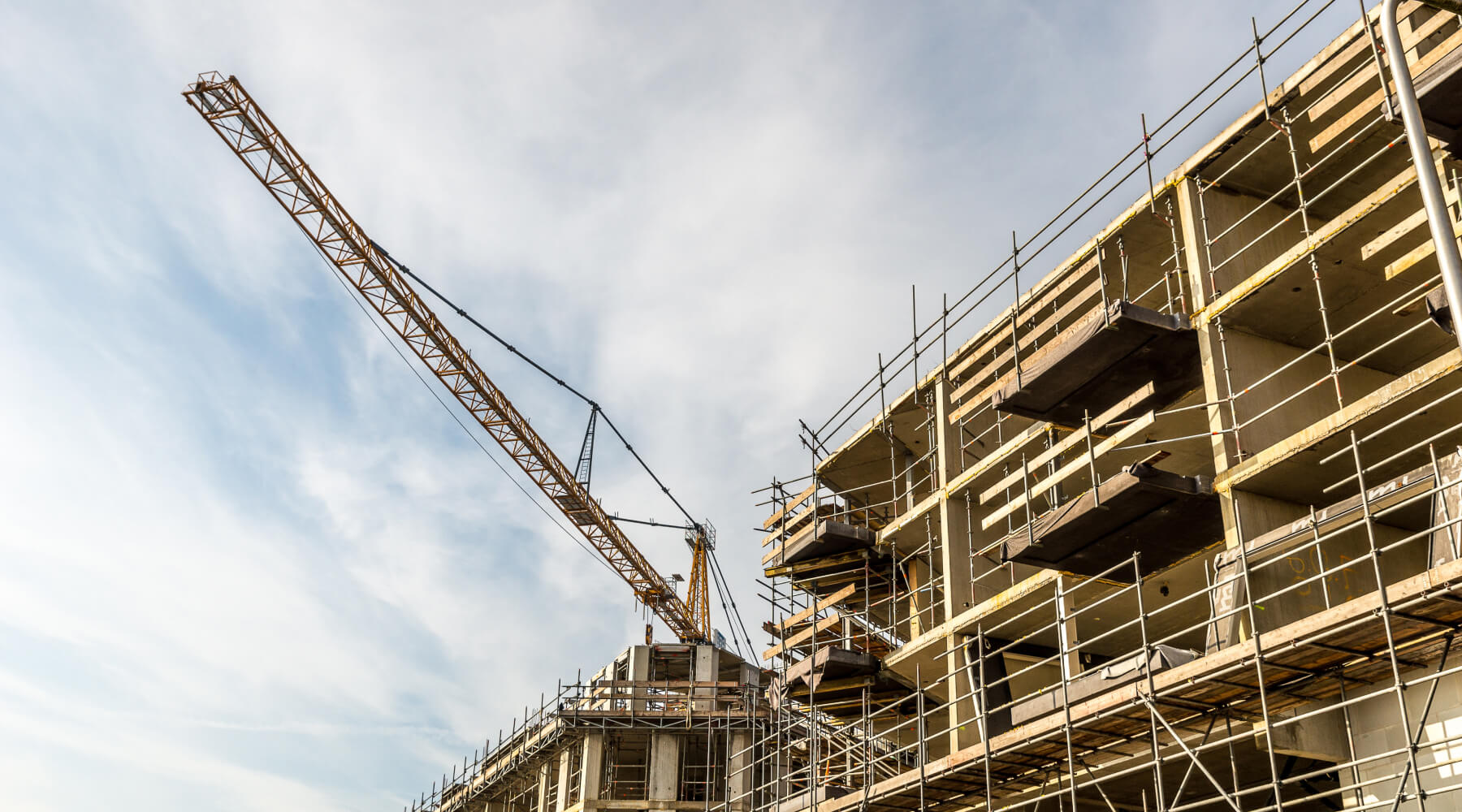 Building construction works
